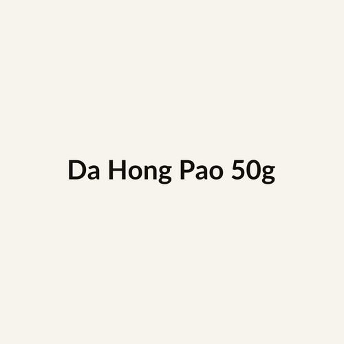 Da Hong Pao 50g single tin (placeholder)