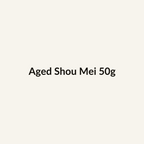Aged Shou Mei 50g single tin (placeholder)