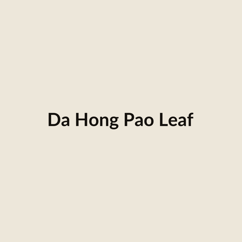 Da Hong Pao Wuyi rock oolong leaf (placeholder)